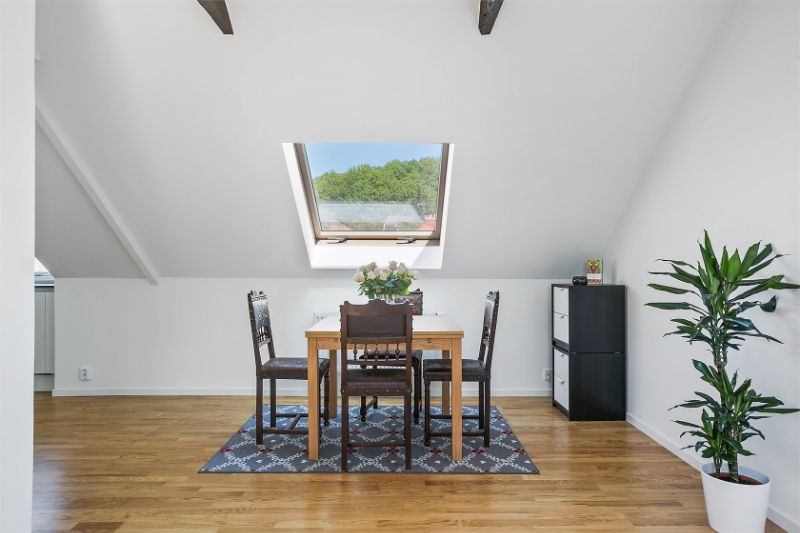 Omvandling av övervåning till vindslägenhet. Åkersberga, Kungsbacken