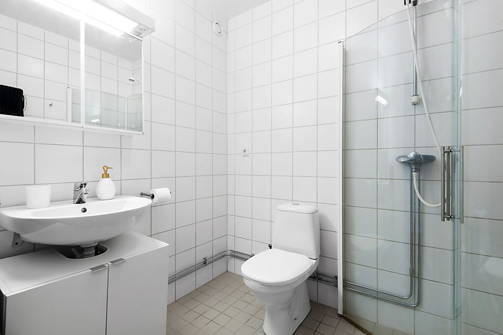 Totalrenovering Badrum Lägenhet, Uppsala Nåntuna